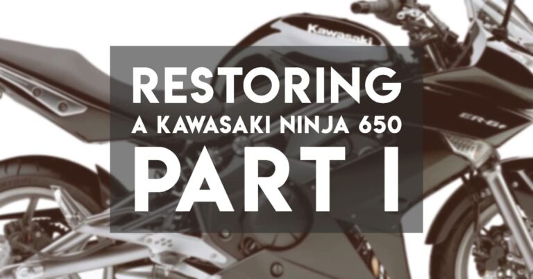 Restoring a Modern Motorcycle — Part I, Purchase and Inspection