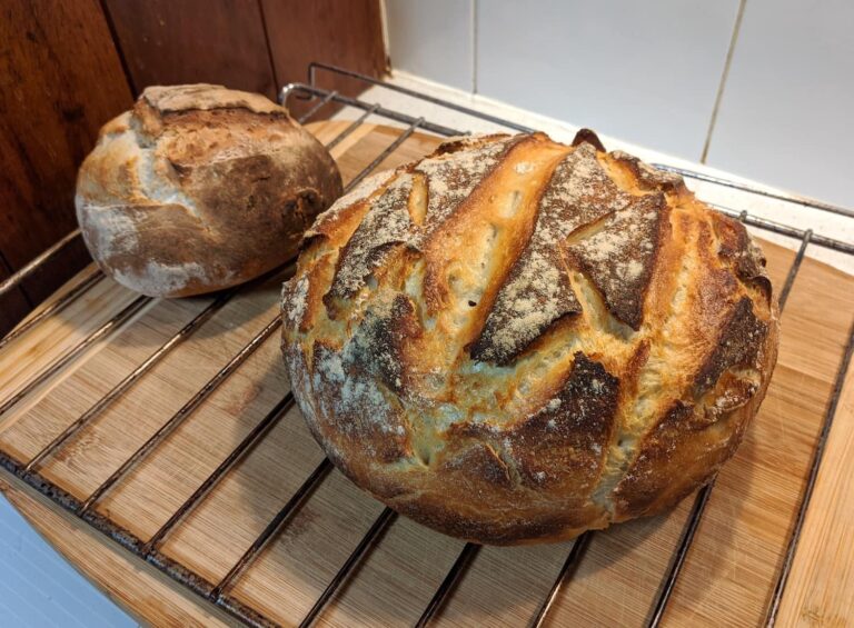 The Grounding Effect of Baking Sourdough Bread