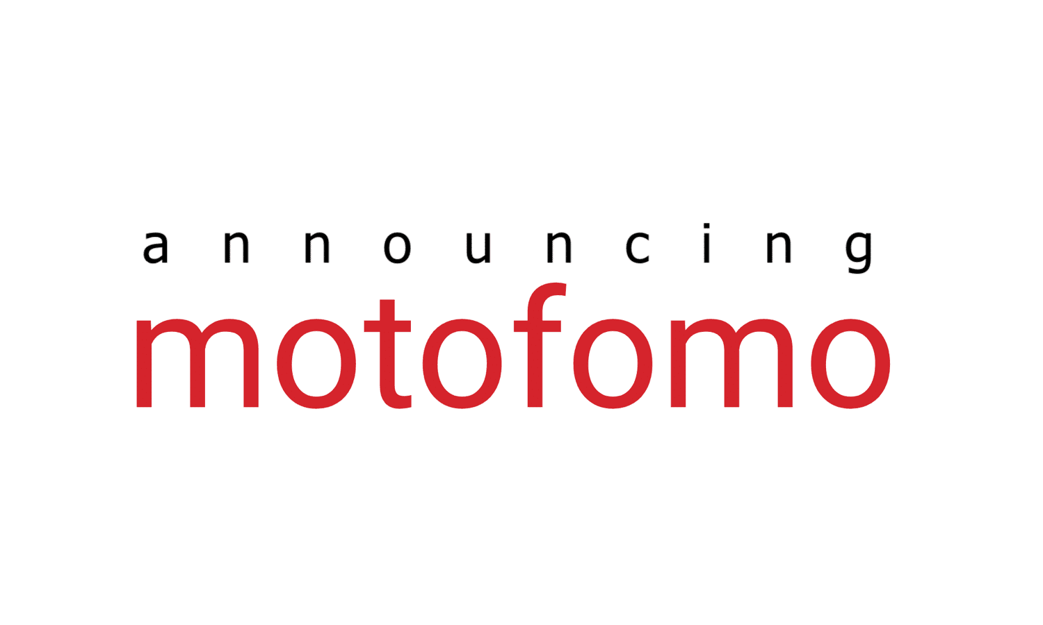 Announcing Motofomo for Announcing Motofomo.com — My New Motorcycle-Specific Site
