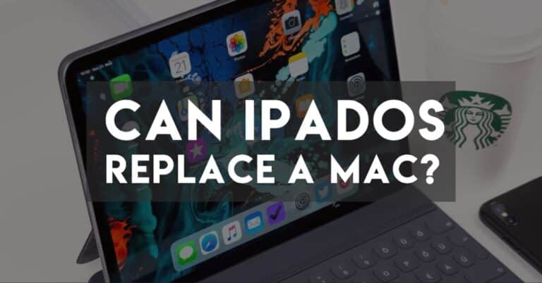 Can an iPad with iPadOS replace a MacBook?