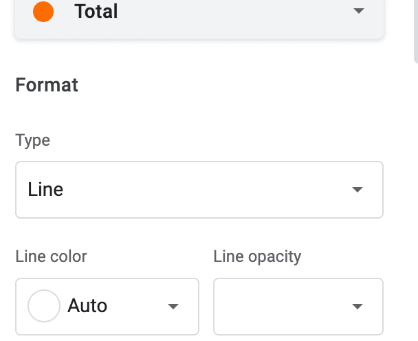 How to Add Stacked Bar Totals in Google Sheets and Excel (an easier way) 8 Google Sheets stacked bar chart totals Total is a line