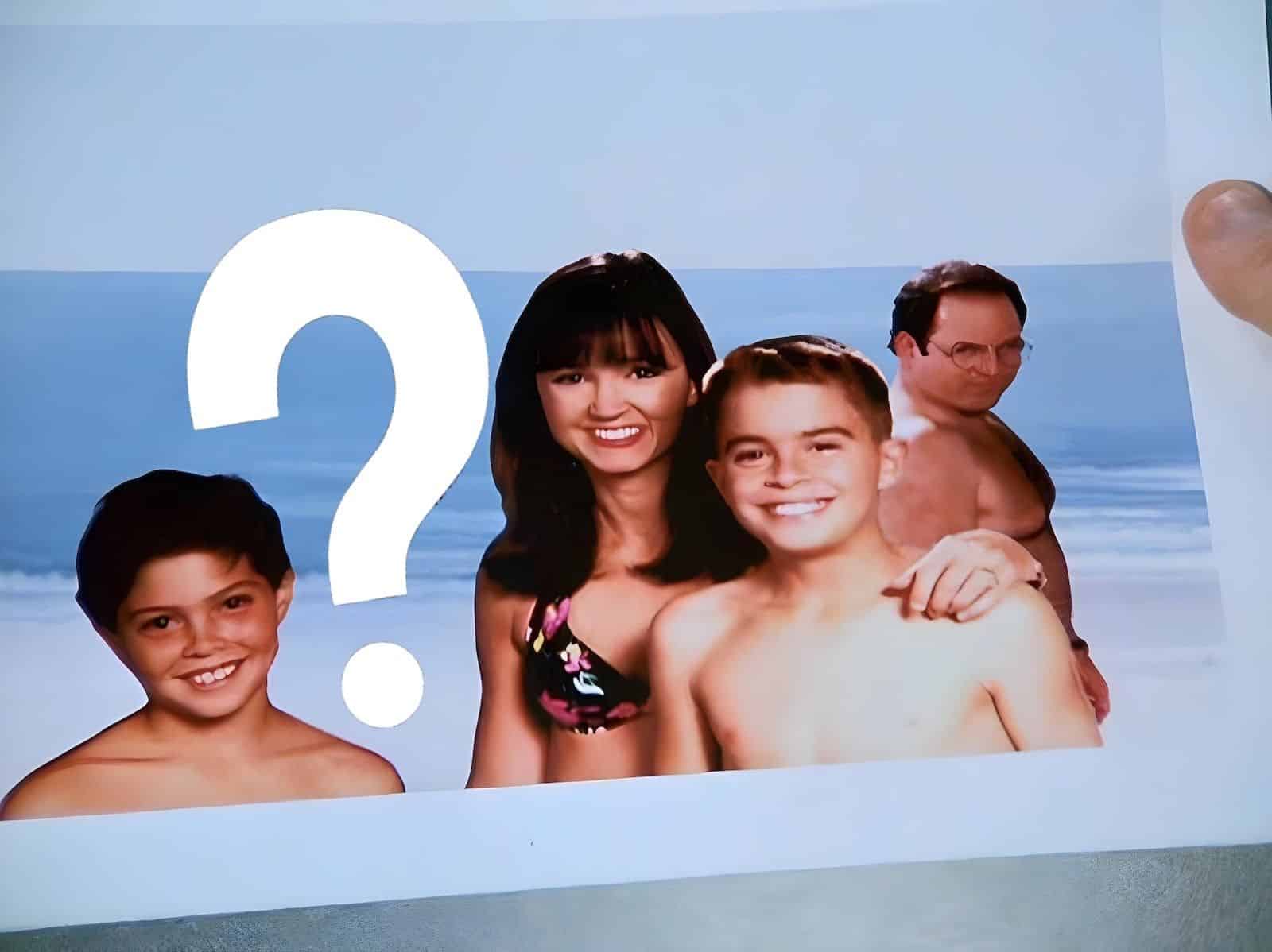 Using generative AI to airbrush George Constanza back into a photo