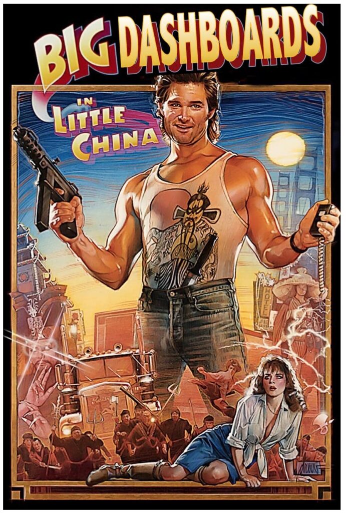 Big Dashboards in Little China movie poster