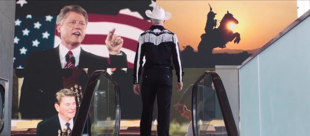 Barbie movie ken realising the world is run by men