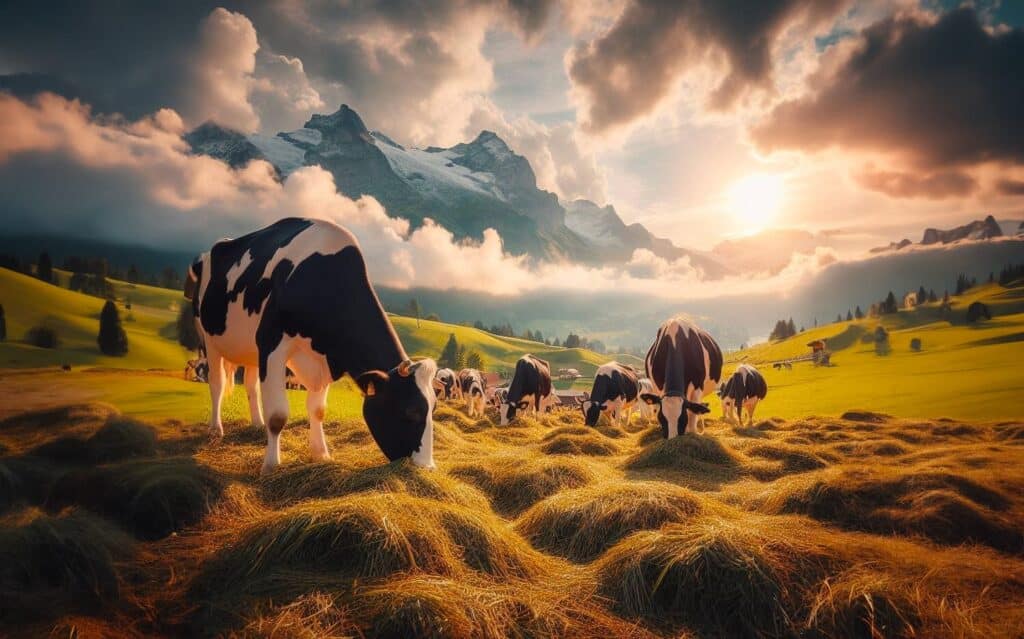 Swiss dairy cows