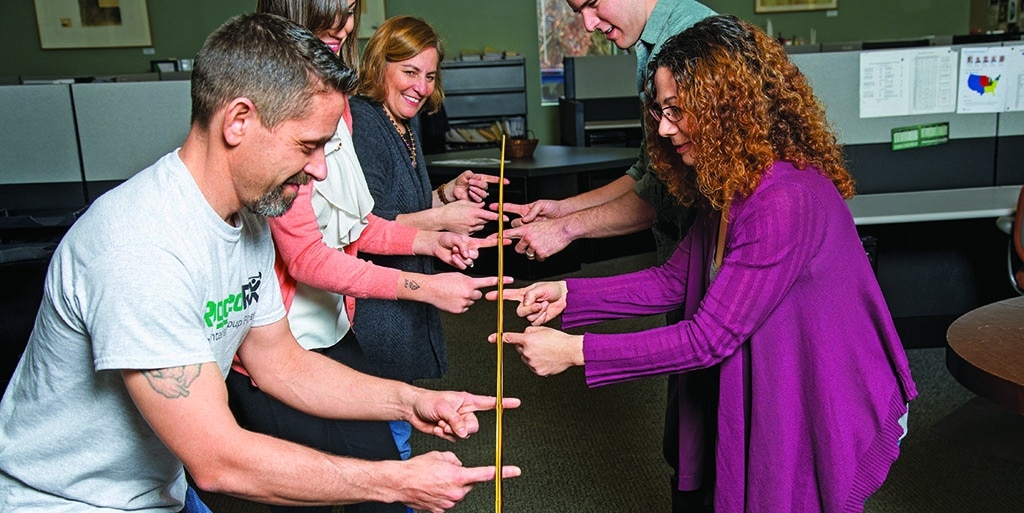 Helium stick exercise as a model for inflation