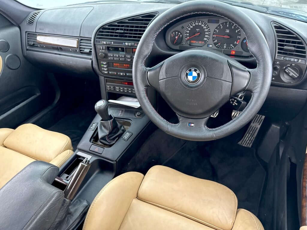 1996 BMW M3 interior web