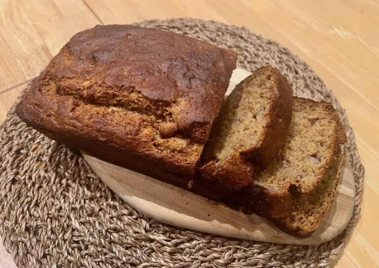 healthy banana bread