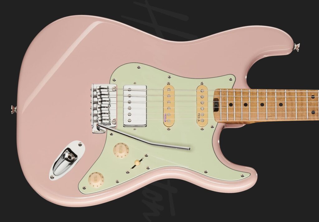 Harley Benton ST Modern Plus Pink 1