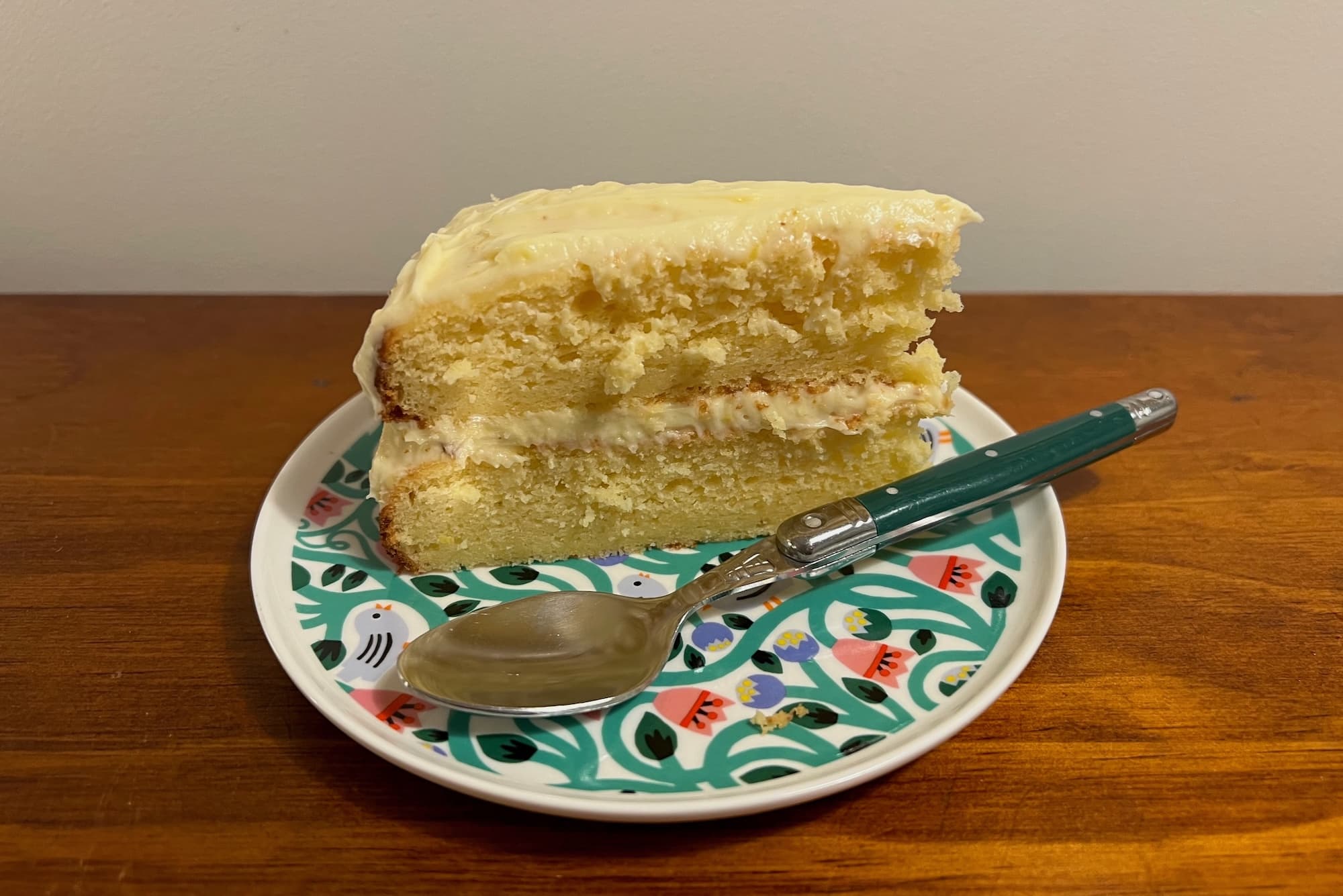 Lemon cake cream cheese frosting