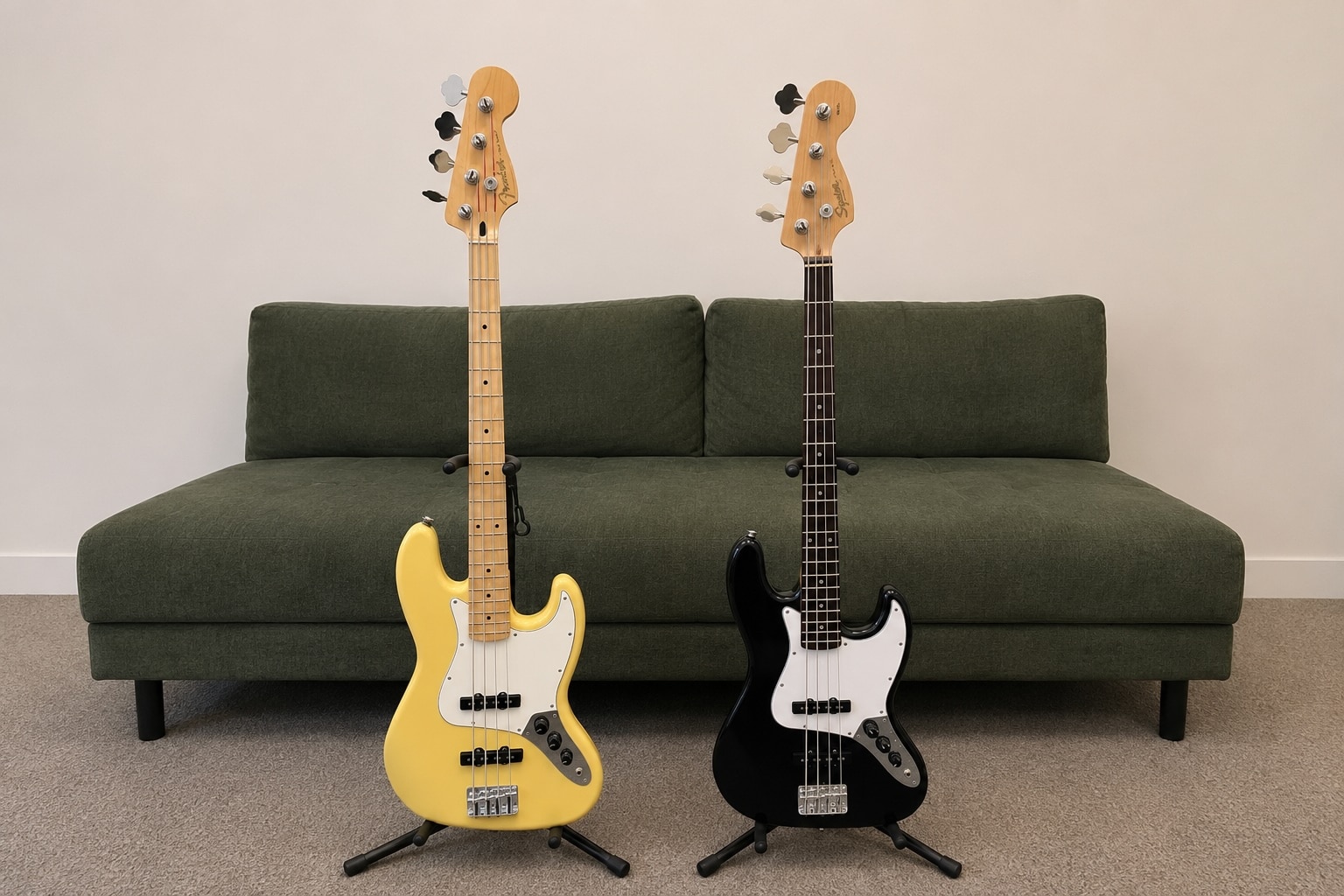 Lazy-ass, highly subjective comparison of a Squier Affinity and Fender Player Jazz Bass 1 Fender Player Jazz Bass vs Squier Affinity Jazz Bass