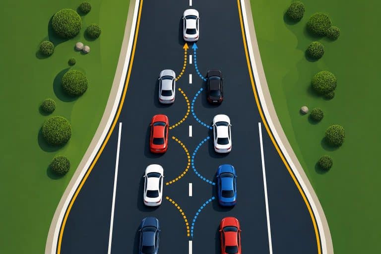 Australia's Hatred of the Zipper Merge is Wrong 2 zipper merge graphi