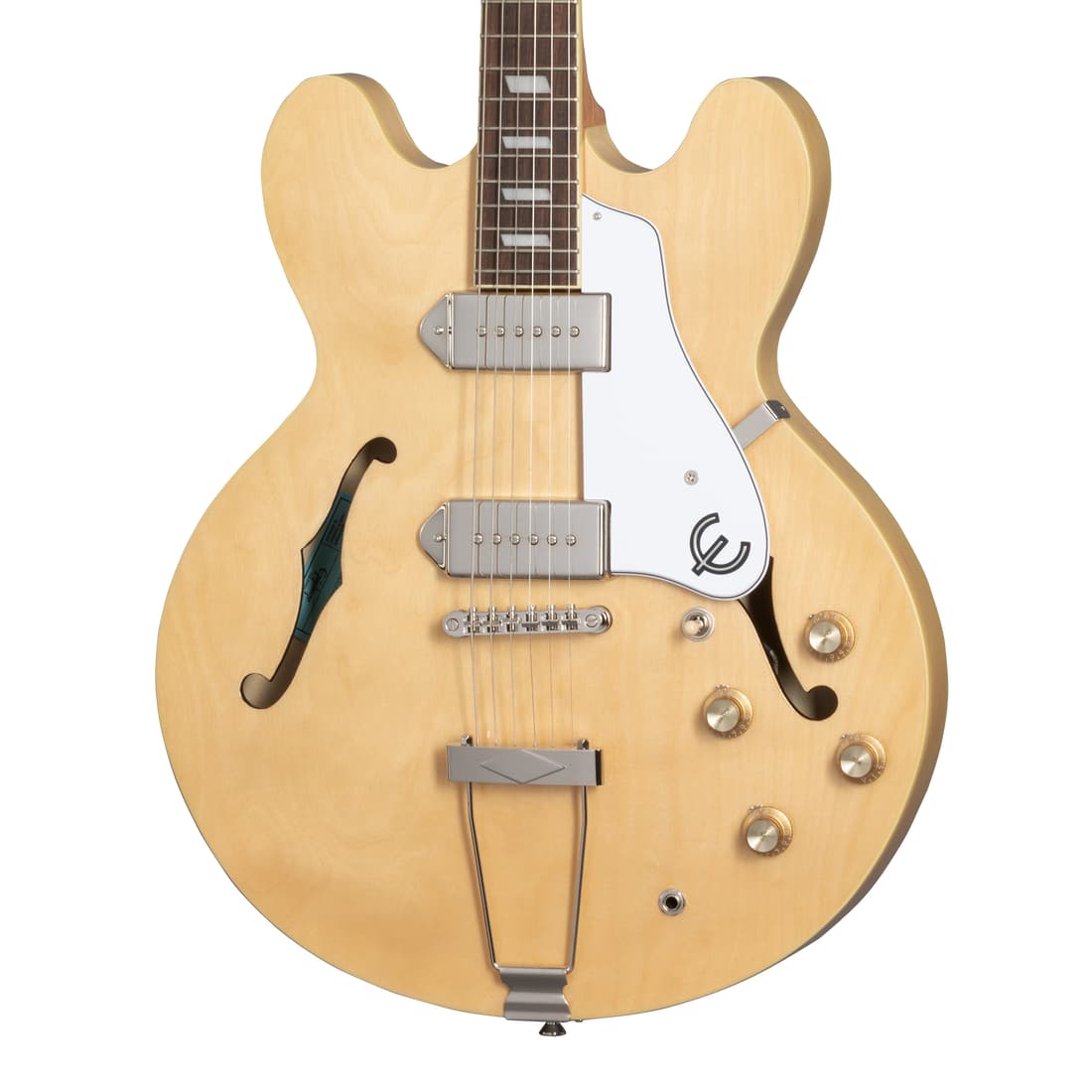 All the Epiphone Hollow and Semi-Hollow Bodies 4 Epiphone Casino with two P-90 pickups and trapeze